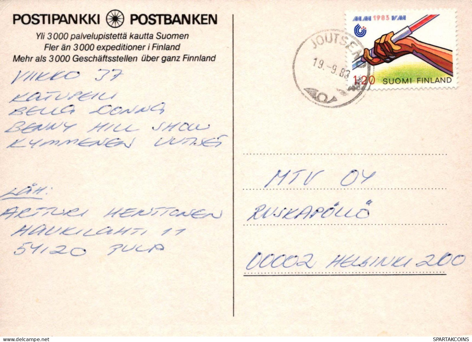 FLORES Vintage Tarjeta Postal CPSM #PAS467.ES - Flowers