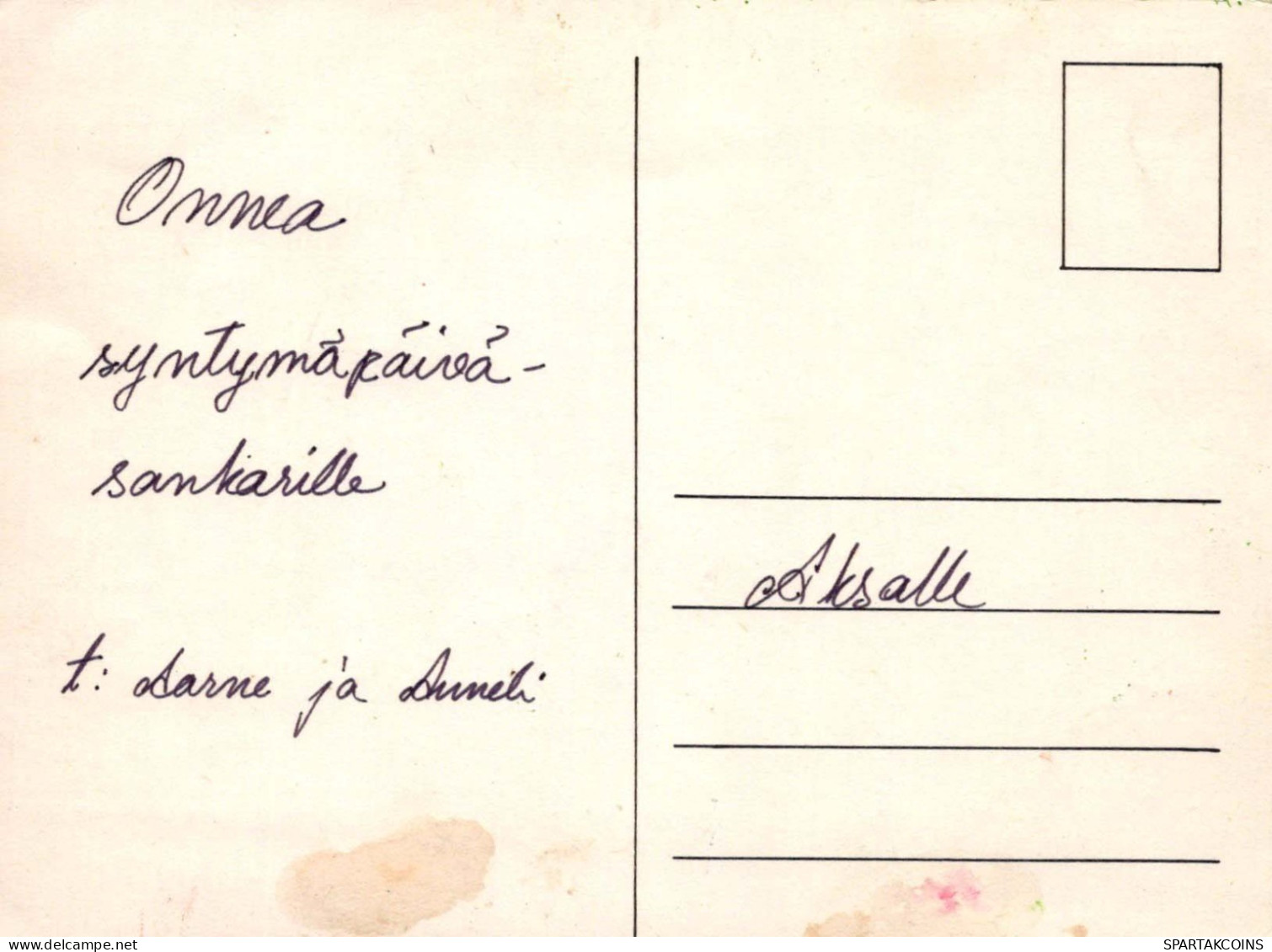 FLORES Vintage Tarjeta Postal CPSM #PAR325.ES - Blumen