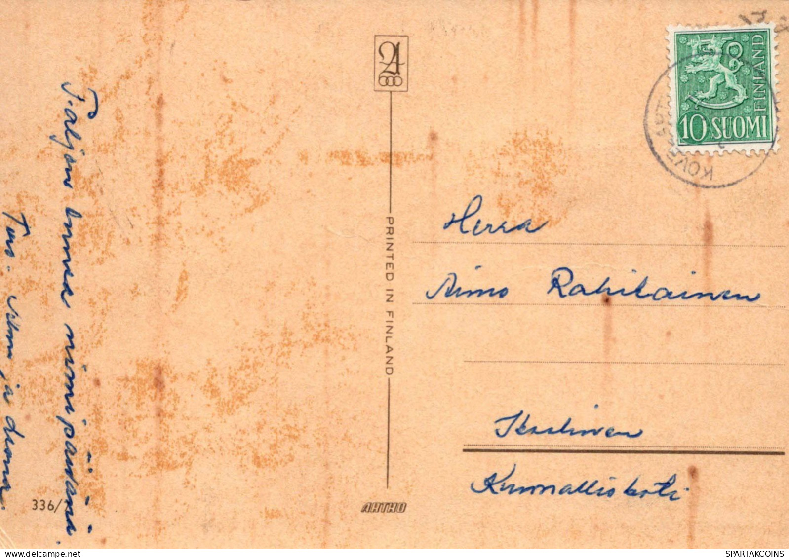 FLORES Vintage Tarjeta Postal CPSM #PAR205.ES - Flowers