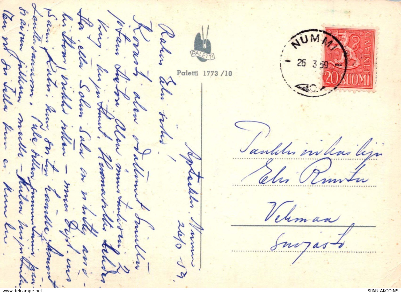 FLORES Vintage Tarjeta Postal CPSM #PAR084.ES - Blumen