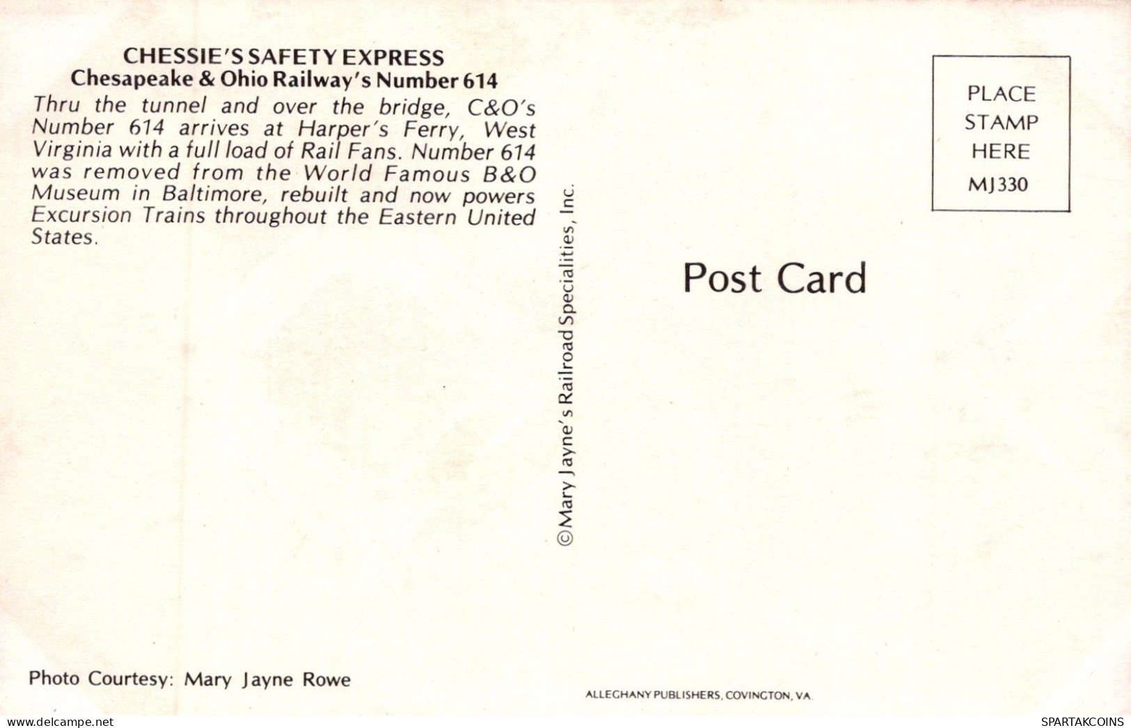 TREN TRANSPORTE Ferroviario Vintage Tarjeta Postal CPSMF #PAA563.ES - Trenes