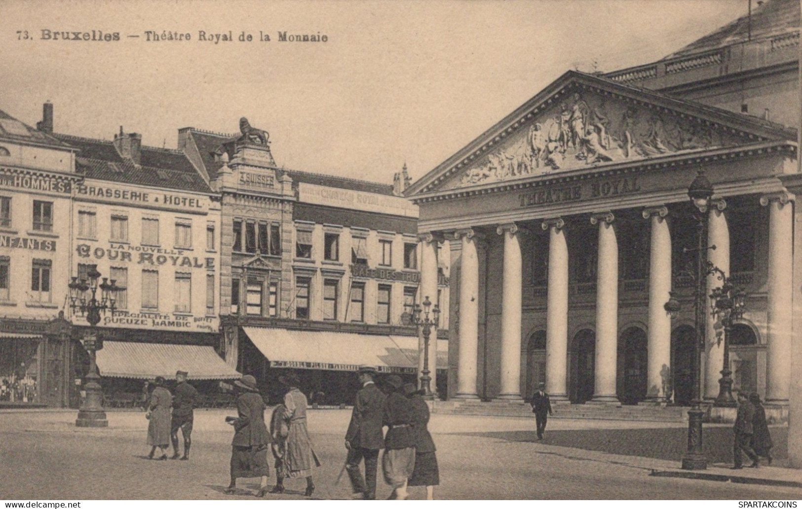 BELGIQUE BRUXELLES Carte Postale CPA #PAD609.FR - Bruxelles-ville