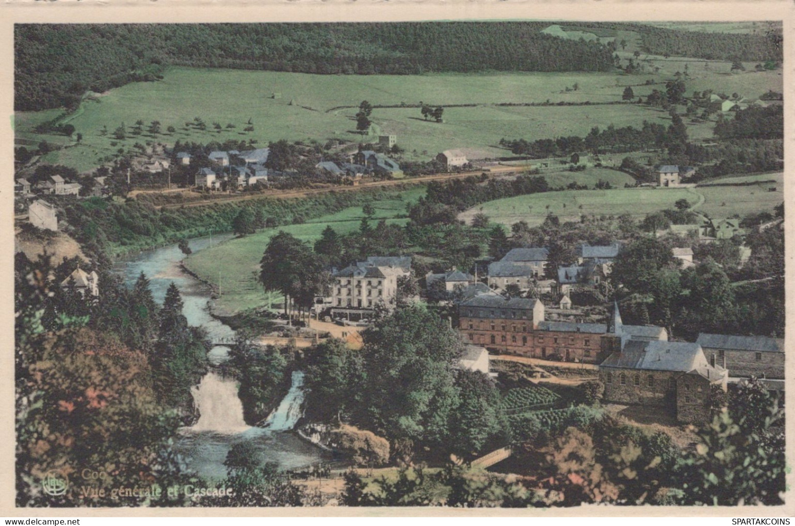 BELGIQUE CASCADE DE COO Province De Liège Carte Postale CPA Unposted #PAD099.FR - Stavelot