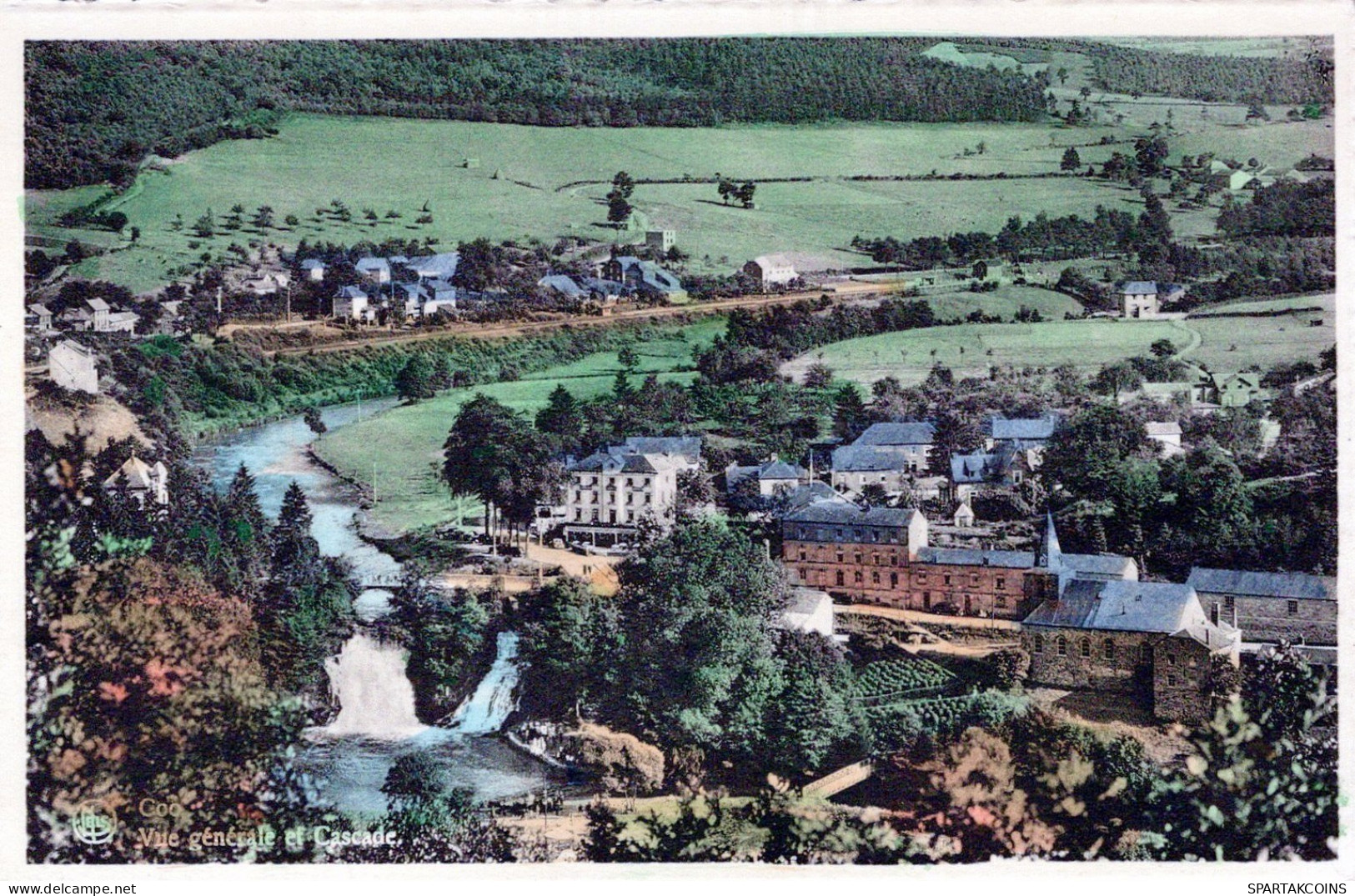 BELGIQUE CASCADE DE COO Province De Liège Carte Postale CPA Unposted #PAD099.FR - Stavelot