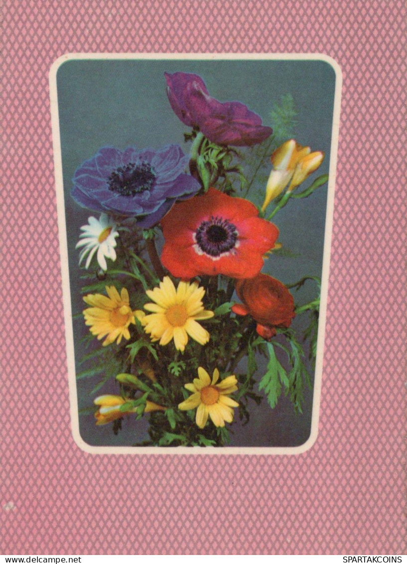 FLEURS Vintage Carte Postale CPSM #PBZ275.FR - Flowers