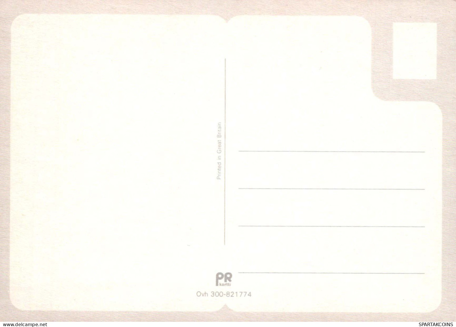 TIGRE Animaux Vintage Carte Postale CPSM #PBS044.FR - Tijgers