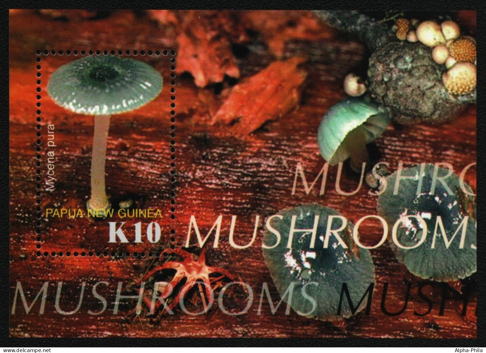Papua-Neuguinea 2005 - Mi-Nr. Block 34 ** - MNH - Pilze / Mushrooms - Papua New Guinea