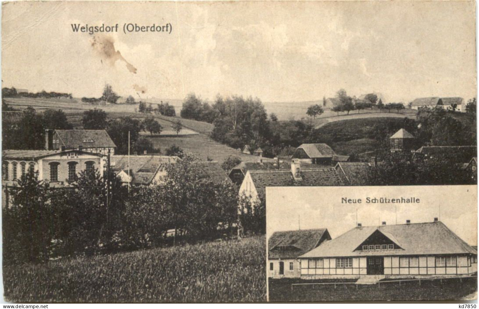 Weigsdorf - Oberdorf - Neue Schützenhalle - Cunewalde