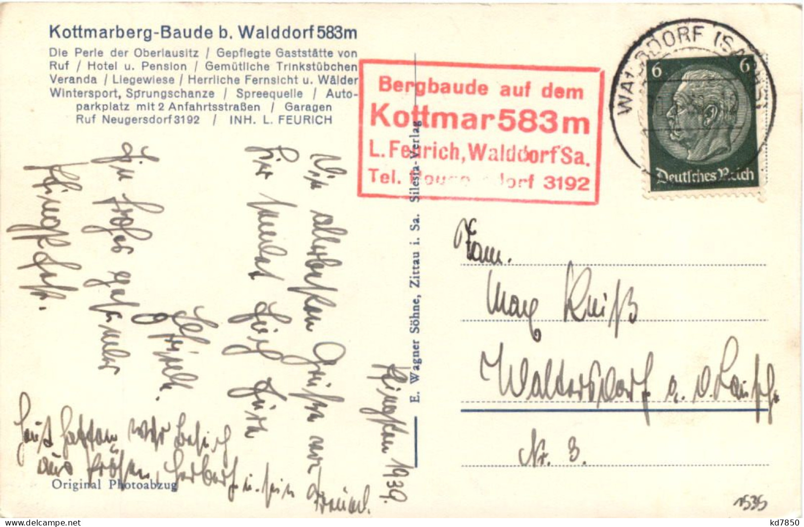 Walddorf Am Kottmar - Kottmarberg - Goerlitz