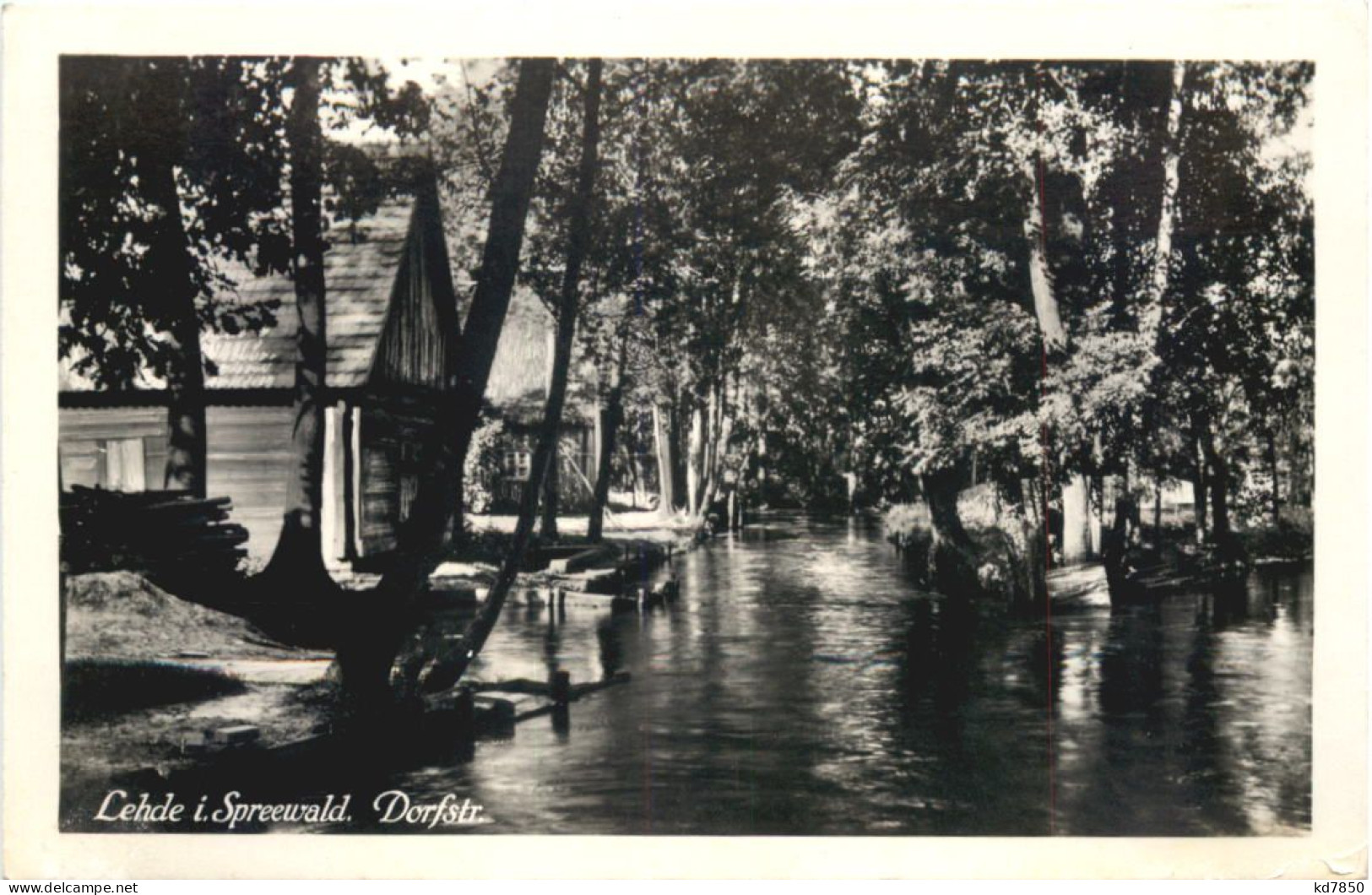 Lehde Im Spreewald - Dorfstrasse - Luebbenau