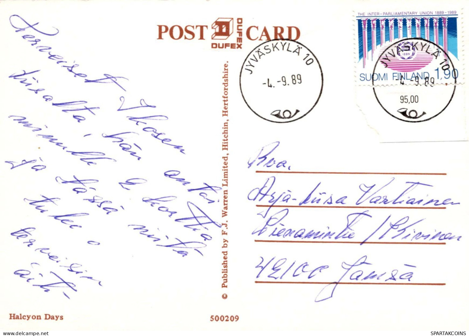 Women Man LENTICULAR 3D Vintage Tarjeta Postal CPSM #PAZ115.ES - Women