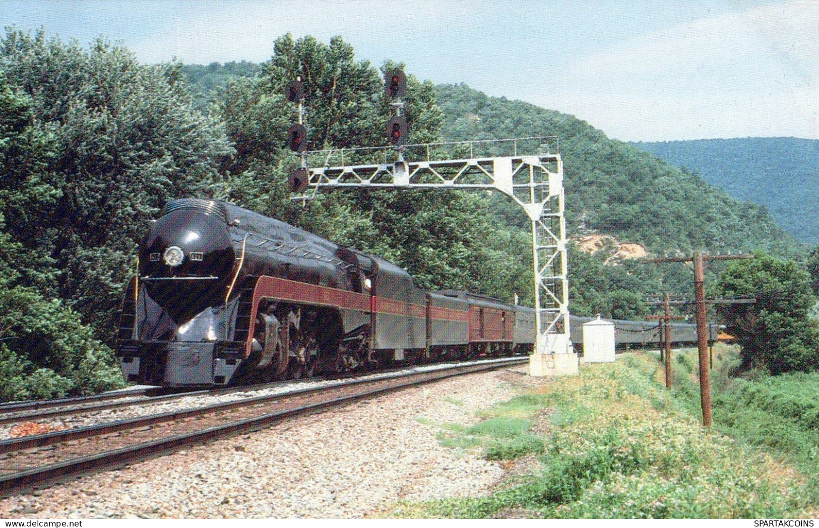 Transport FERROVIAIRE Vintage Carte Postale CPSMF #PAA413.FR - Trenes