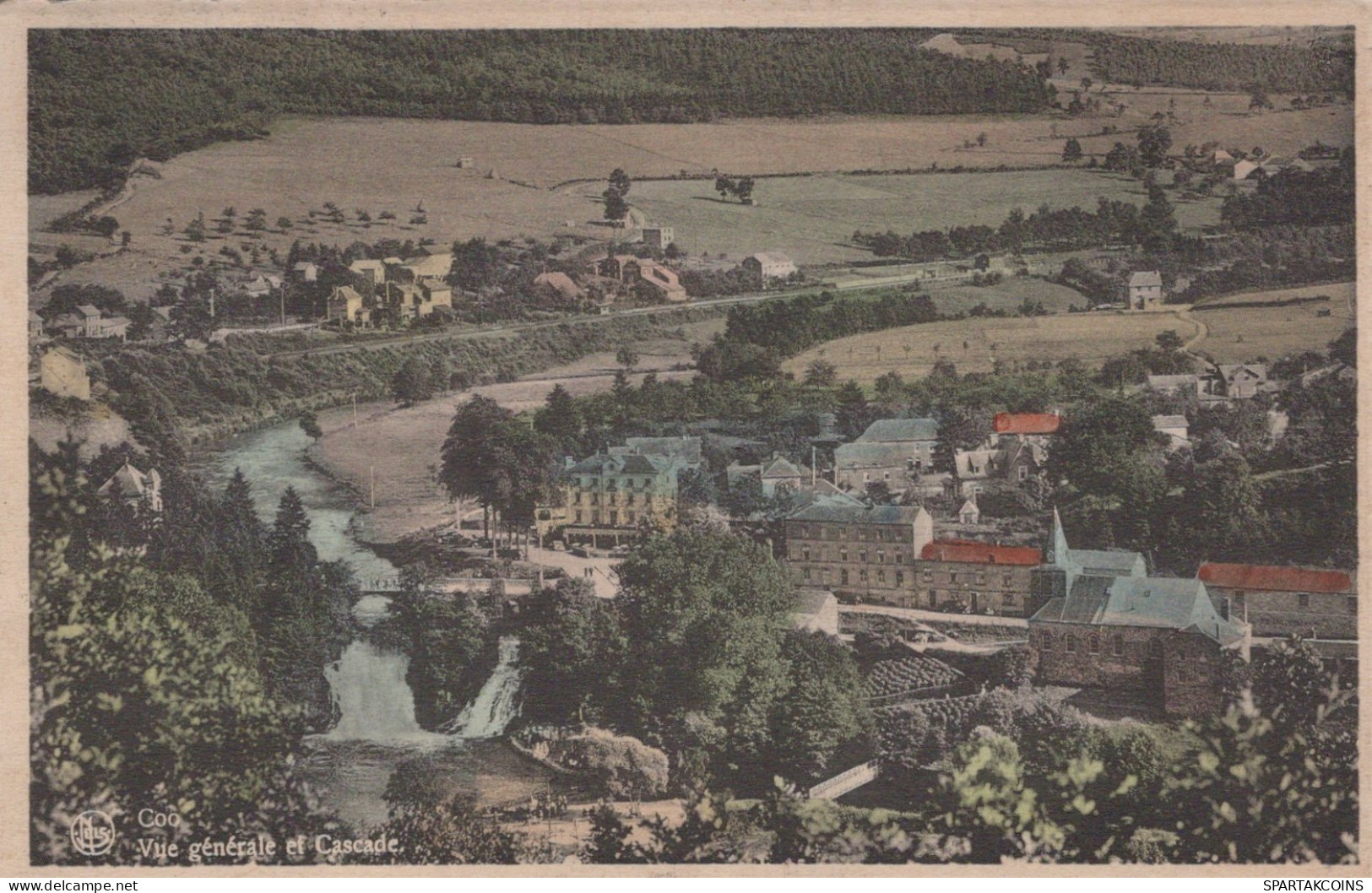 BELGIEN COO WASSERFALL Provinz Lüttich (Liège) Postkarte CPA #PAD100.DE - Stavelot