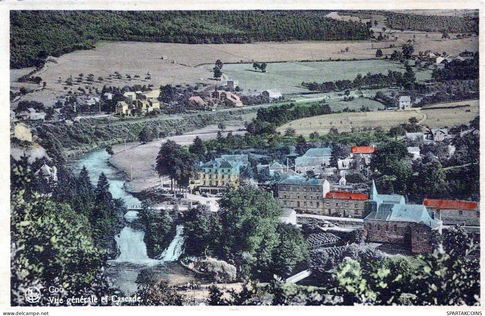 BELGIEN COO WASSERFALL Provinz Lüttich (Liège) Postkarte CPA #PAD100.DE - Stavelot