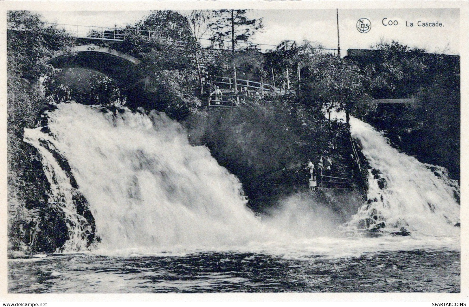 BELGIEN COO WASSERFALL Provinz Lüttich (Liège) Postkarte CPA Unposted #PAD162.DE - Stavelot