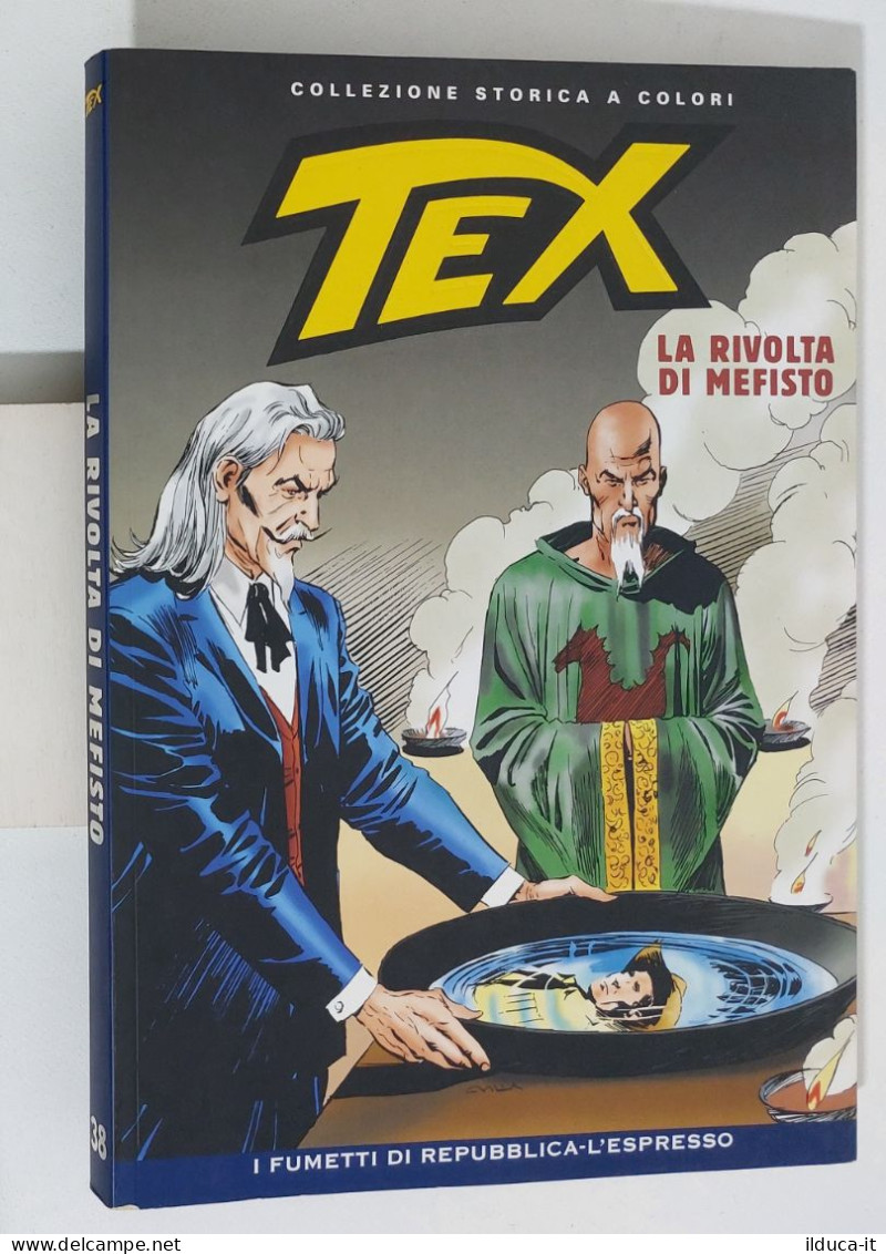 62380 TEX Collezione Storica Repubblica N. 38 - La Rivota Di Mefisto - Tex