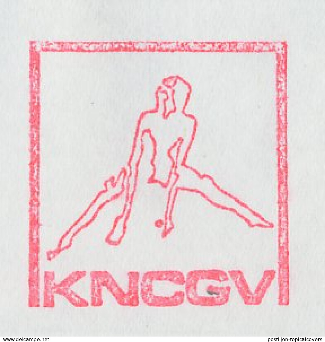 Meter Cover Netherlands 1989 KNCGV - Royal Dutch Christian Gymnastics Association - Sonstige & Ohne Zuordnung