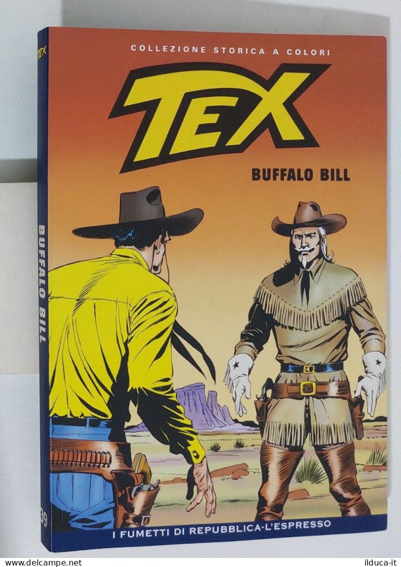 62381 TEX Collezione Storica Repubblica N. 39 - Buffalo Bill - Tex