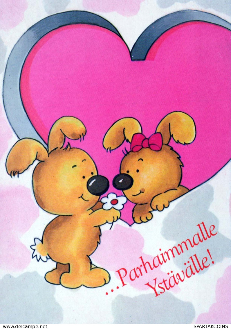 HUND Tier Vintage Ansichtskarte Postkarte CPSM #PBQ460.DE - Chiens