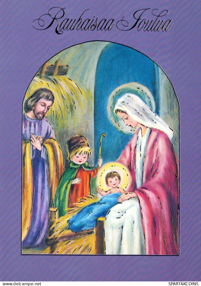 Jungfrau Maria Madonna Jesuskind Religion Vintage Ansichtskarte Postkarte CPSM #PBQ012.DE - Vergine Maria E Madonne