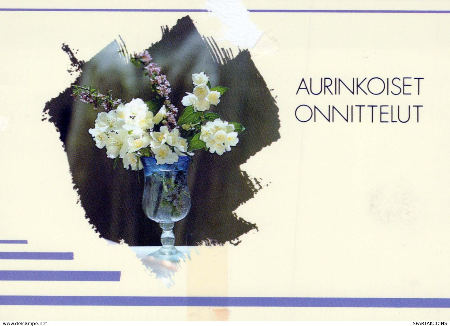 FLOWERS Vintage Ansichtskarte Postkarte CPSM #PAR628.DE - Flores