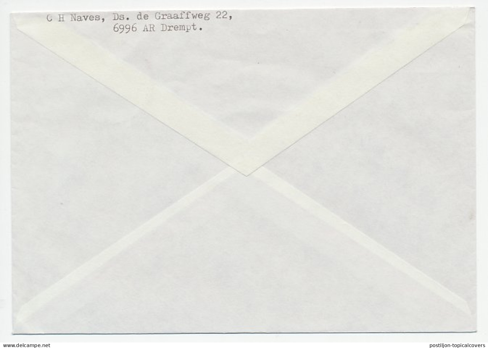 Em. Beatrix Aangetekend Dieren Rijdend Postkantoor 1987 - Ohne Zuordnung