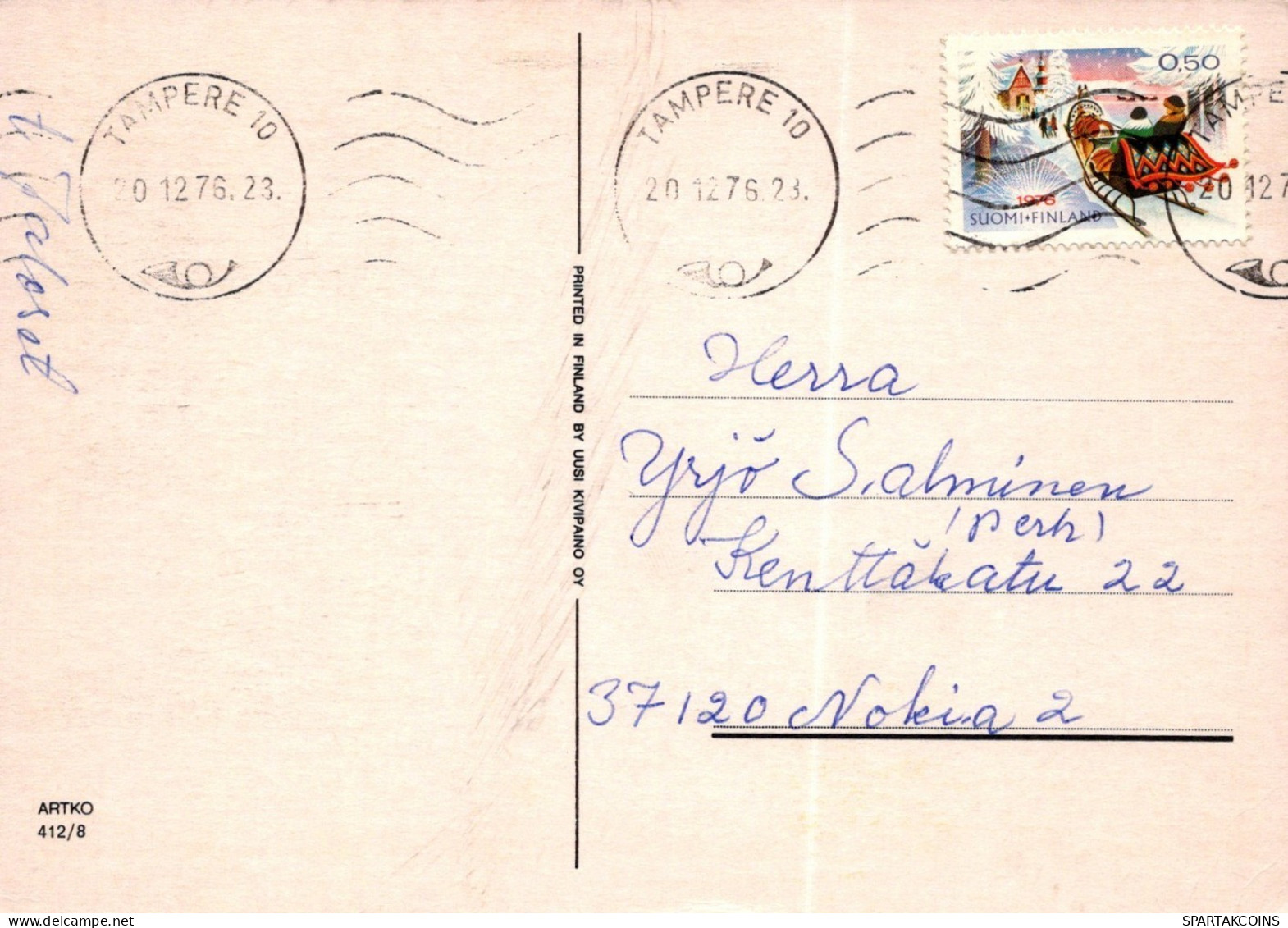 ENGEL WEIHNACHTSFERIEN Feiern & Feste Vintage Ansichtskarte Postkarte CPSM #PAH467.DE - Anges