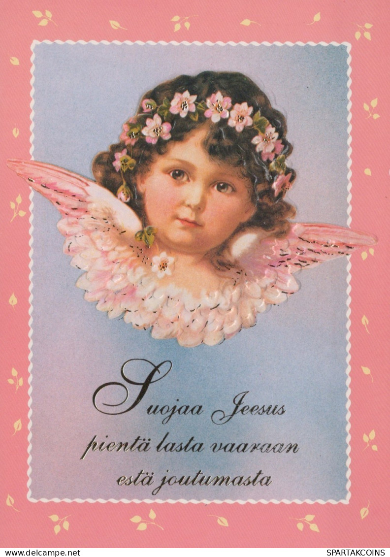 ENGEL WEIHNACHTSFERIEN Feiern & Feste Vintage Ansichtskarte Postkarte CPSM #PAJ154.DE - Anges