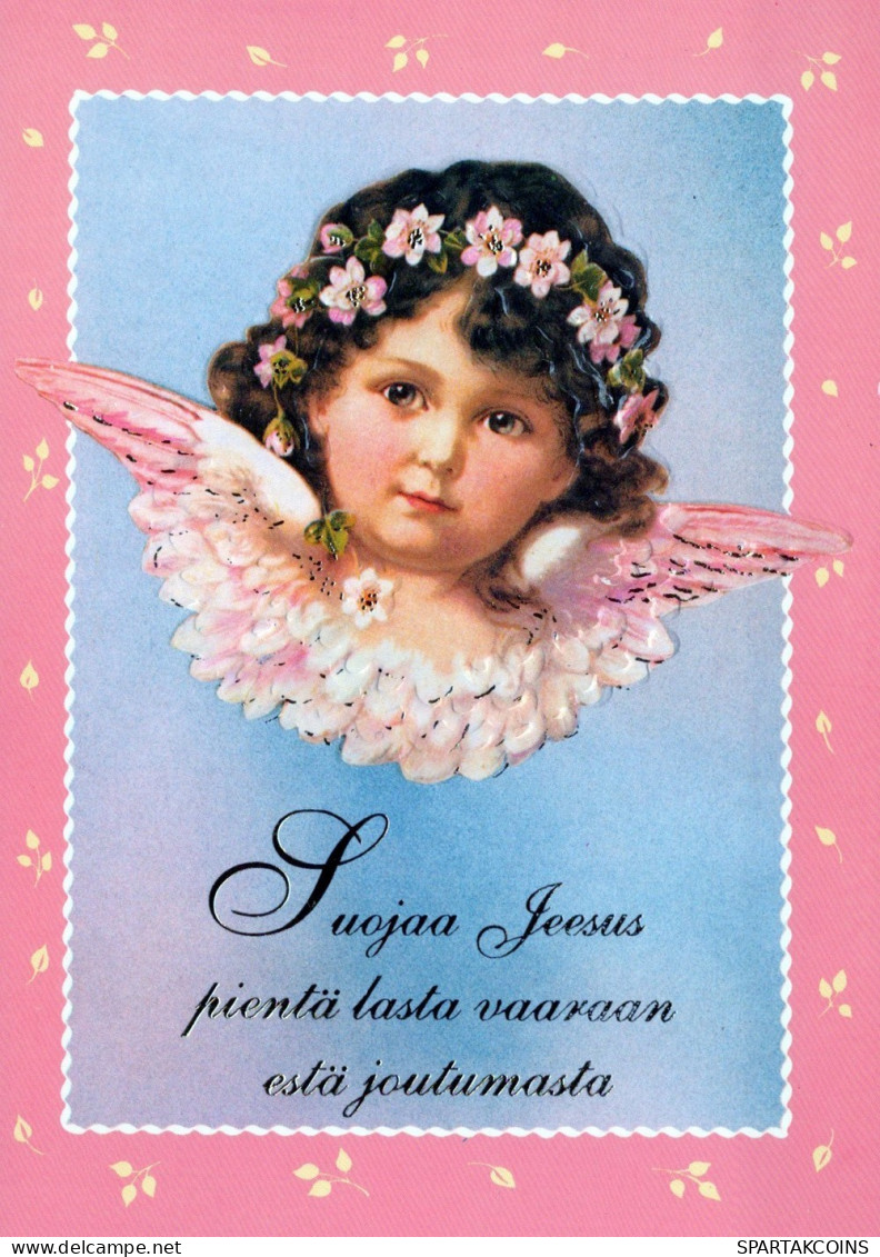 ENGEL WEIHNACHTSFERIEN Feiern & Feste Vintage Ansichtskarte Postkarte CPSM #PAJ154.DE - Anges