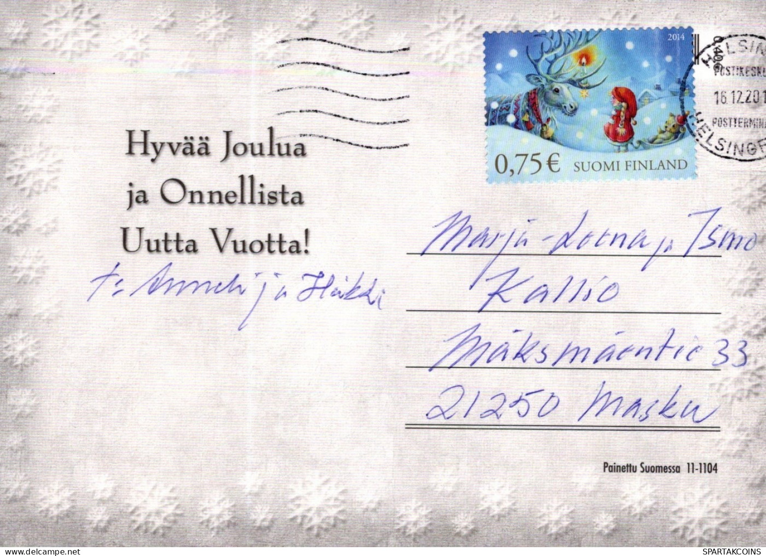 ENGEL WEIHNACHTSFERIEN Feiern & Feste Vintage Ansichtskarte Postkarte CPSM #PAH208.DE - Anges