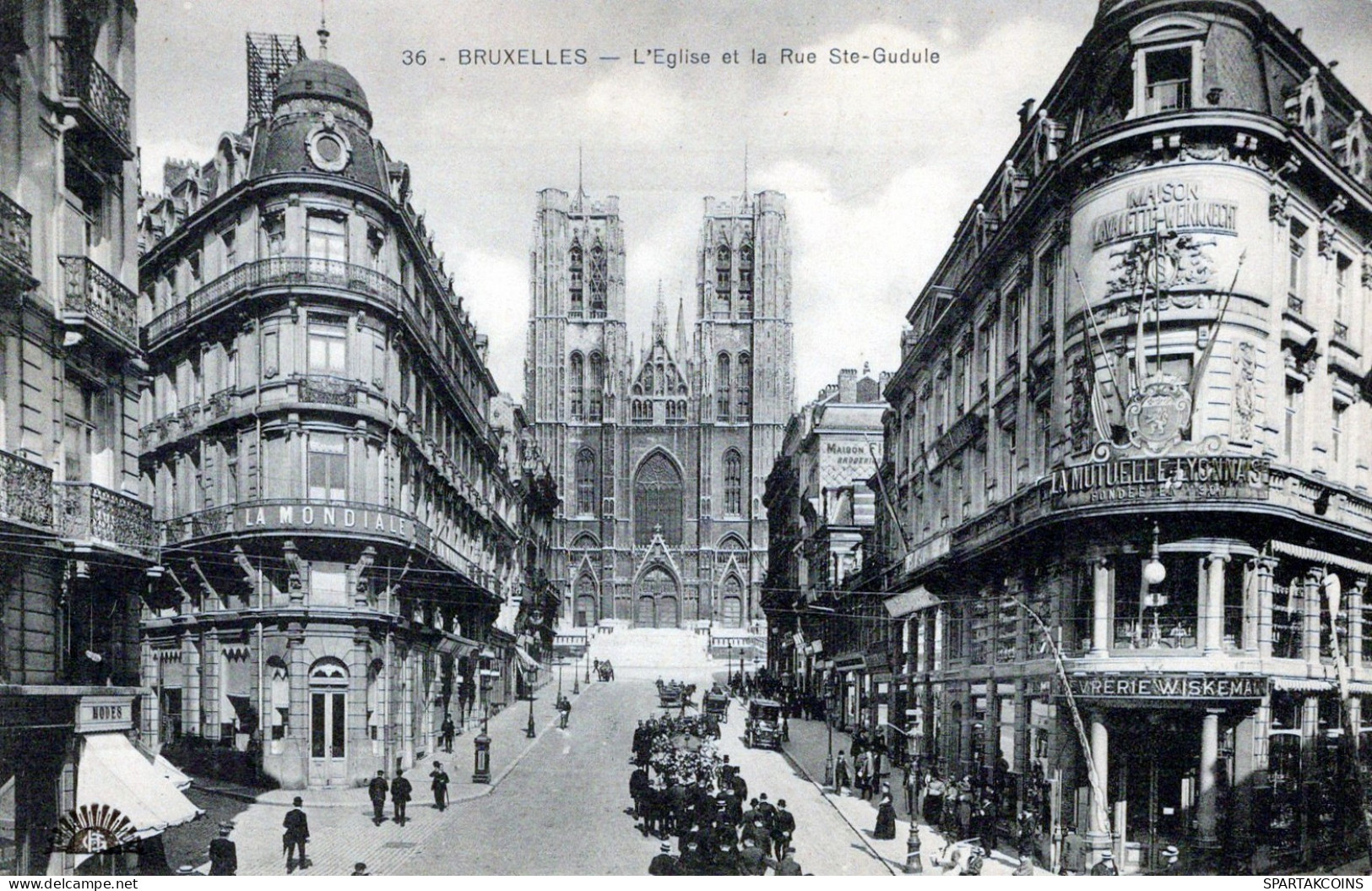 BELGIQUE BRUXELLES Carte Postale CPA #PAD935.FR - Brussel (Stad)