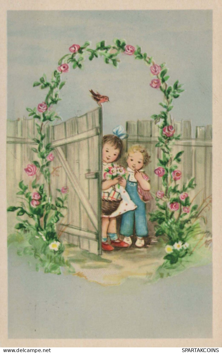 BAMBINO BAMBINO Scena S Paesaggios Vintage Cartolina CPSMPF #PKG680.IT - Scene & Paesaggi