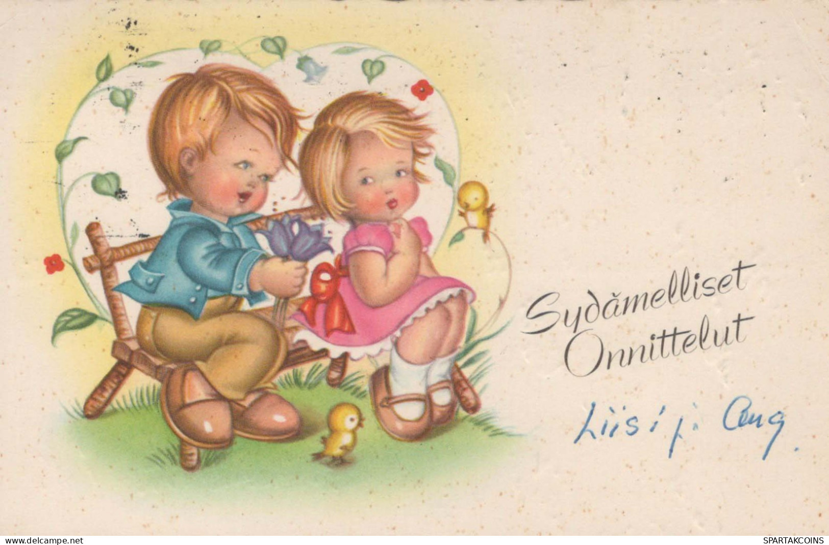 BAMBINO BAMBINO Scena S Paesaggios Vintage Cartolina CPSMPF #PKG741.IT - Scenes & Landscapes