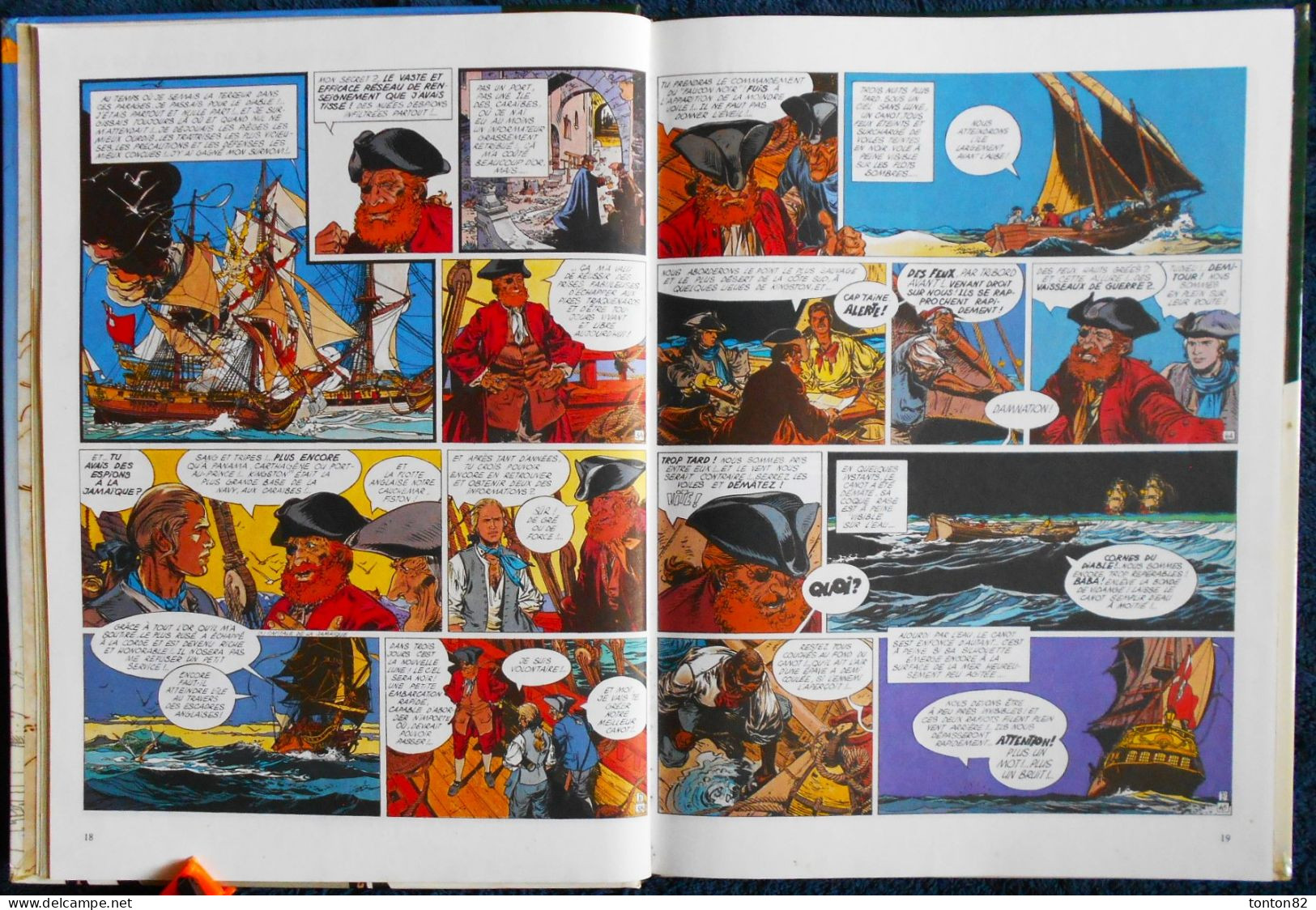 Charlier / Hubinon / Pellerin - BARBE ROUGE - Intégrale - T 9 - Les révoltés de la Jamaïque - Dargaud - ( 1999 ) .