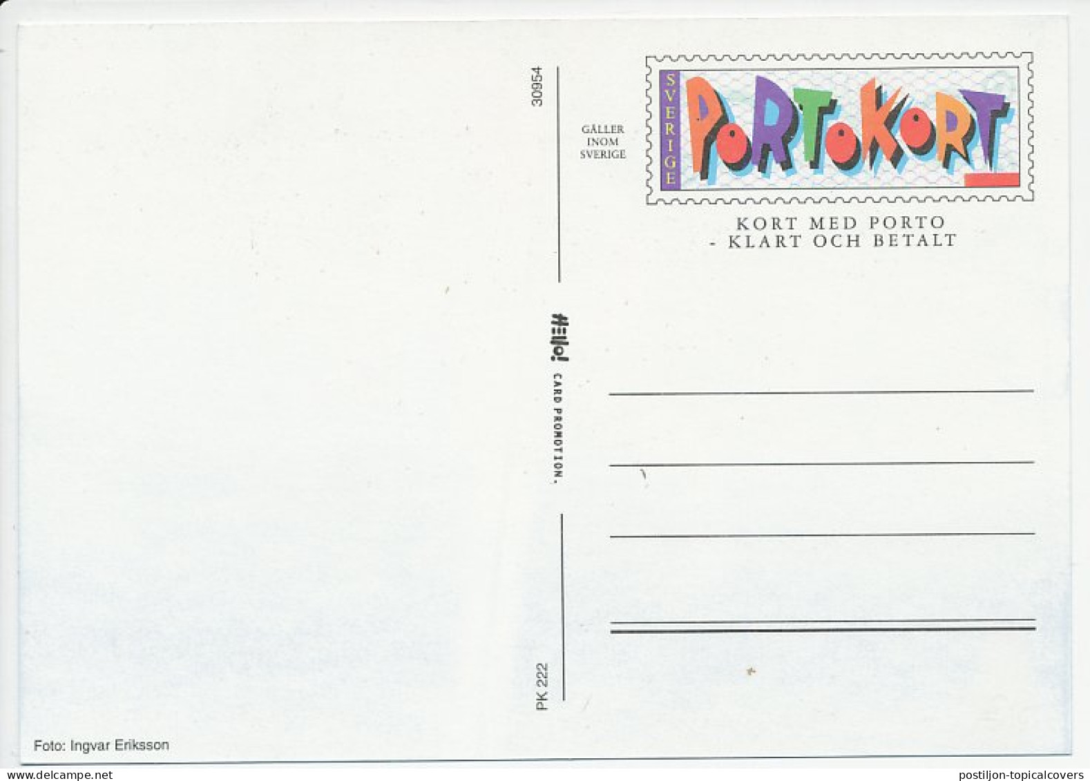 Postal Stationery Sweden Chicken - Granjas