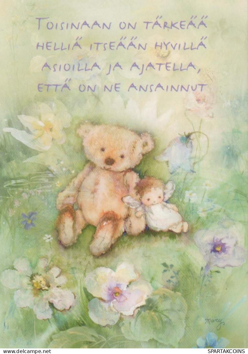 NASCERE Animale Vintage Cartolina CPSM #PBS111.IT - Bears