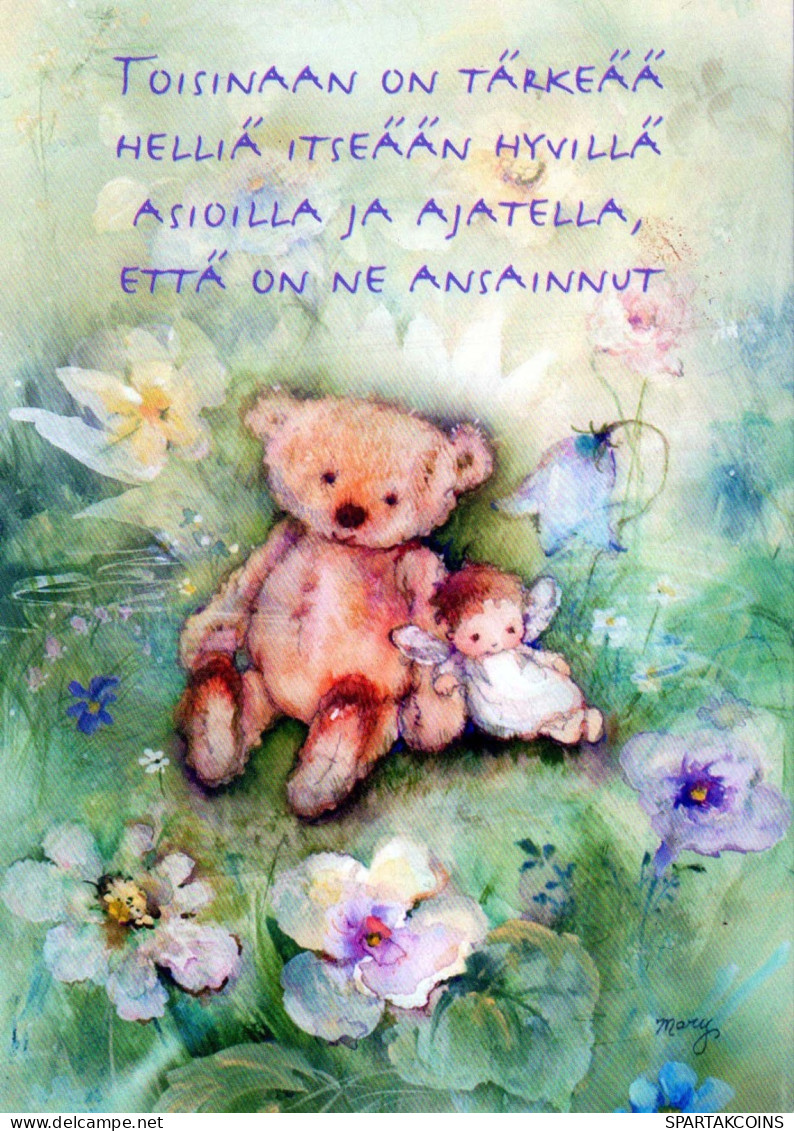 NASCERE Animale Vintage Cartolina CPSM #PBS111.IT - Bears