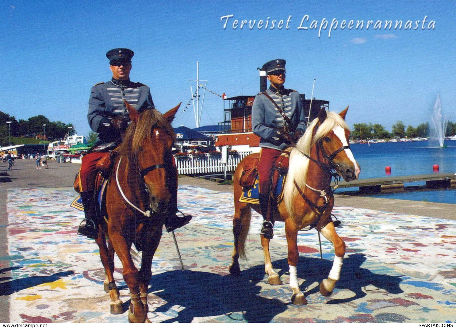 CAVALLO Animale Vintage Cartolina CPSM #PBR897.IT - Horses
