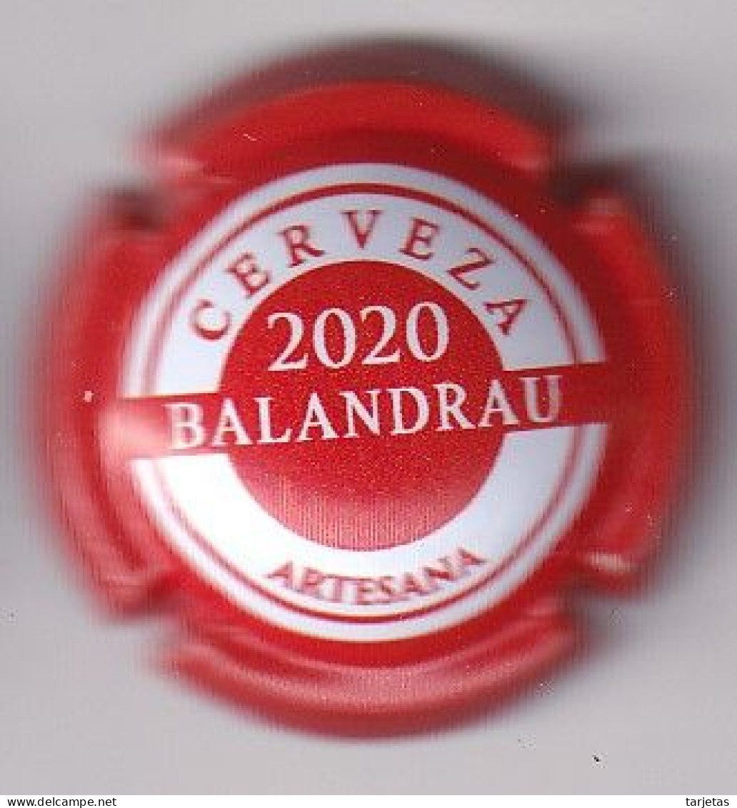 CHAPA DE CERVEZA ARTESANA BALANDRAU 2020 (BEER-BIERE) CORONA - Bière