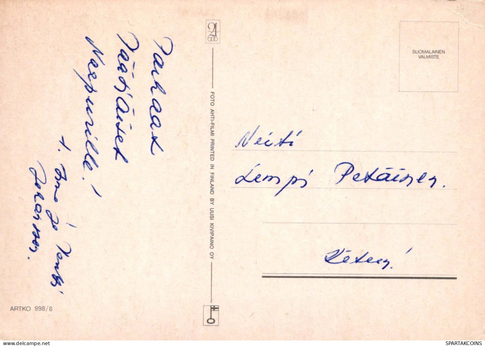 PASQUA POLLO UOVO Vintage Cartolina CPSM #PBP124.IT - Ostern