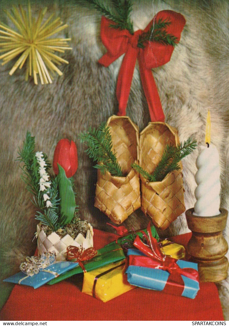 Buon Anno Natale GNOME Vintage Cartolina CPSM #PAY518.IT - New Year