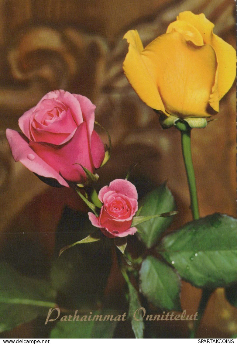 FIORI Vintage Cartolina CPSM #PAR989.IT - Flowers