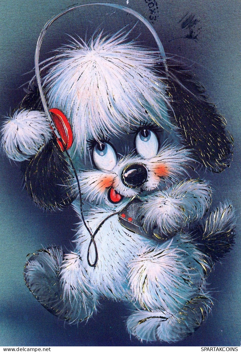 CANE Animale Vintage Cartolina CPSM #PAN964.IT - Dogs