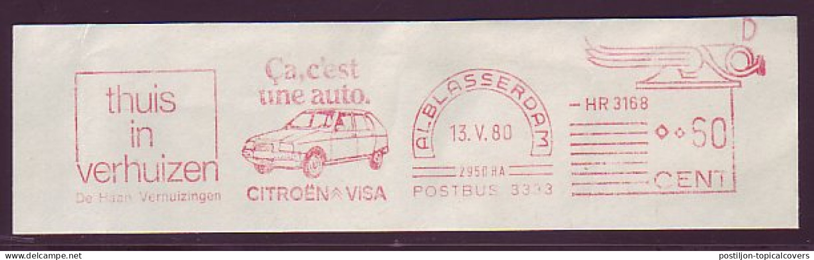 Meter Cut Netherlands 1980 Car - CitroenVisa - Auto's