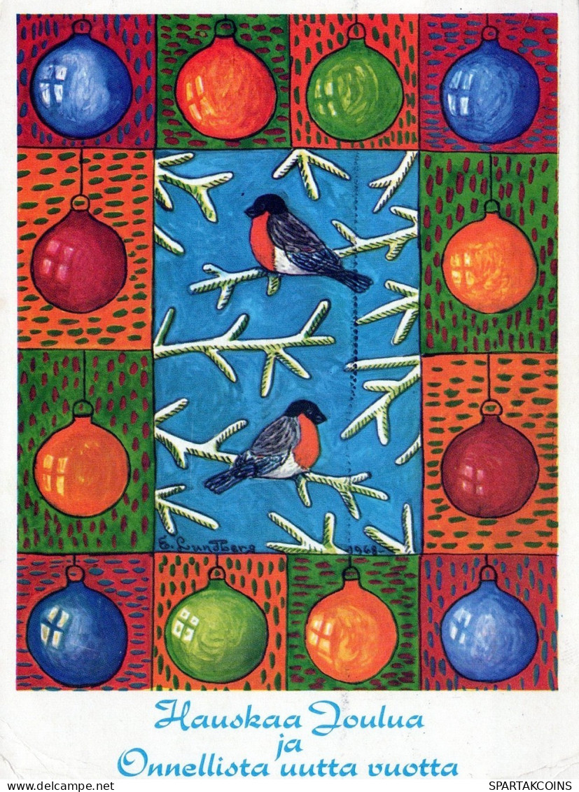 UCCELLO Animale Vintage Cartolina CPSM #PAN008.IT - Birds