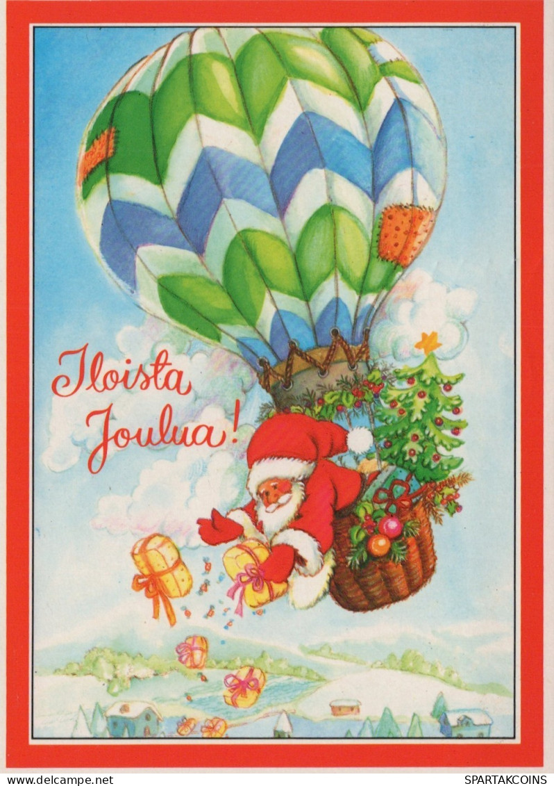 BABBO NATALE Natale Vintage Cartolina CPSM #PAJ960.IT - Santa Claus