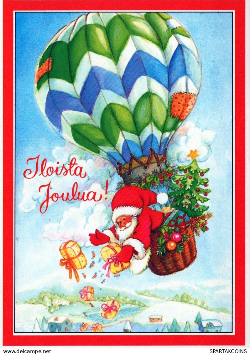 BABBO NATALE Natale Vintage Cartolina CPSM #PAJ960.IT - Kerstman