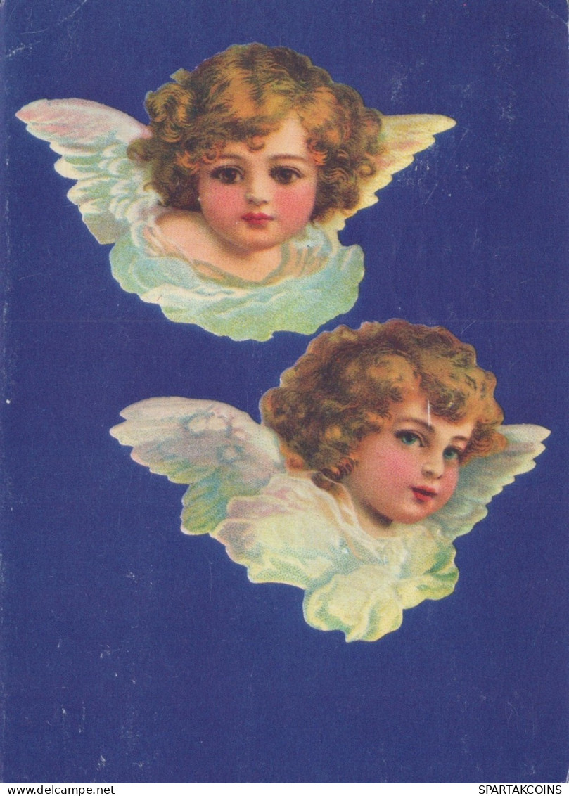 ANGELO Buon Anno Natale Vintage Cartolina CPSM #PAH961.IT - Engel