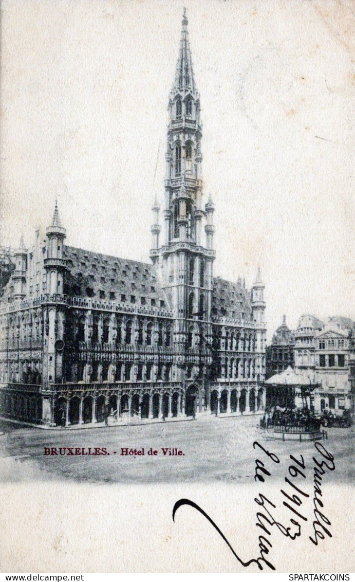 BELGIO BRUXELLES Cartolina CPA #PAD804.IT - Bruselas (Ciudad)