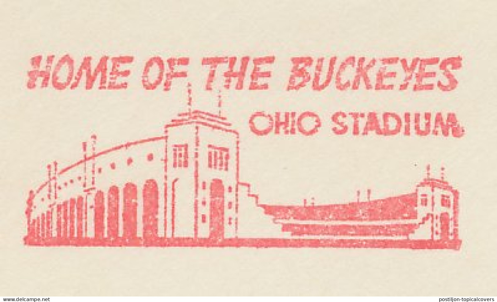 Meter Cut USA 1952 Ohio Stadium - Buckeyes - University - Other & Unclassified